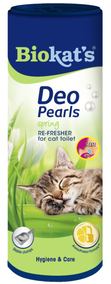 Biokat’s Deo Pearls Profumatore per Lettiera Gatto con AromaProtect Formula