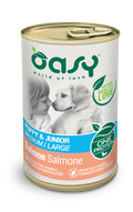 Paté Puppy & Junior Medium/Large Salmone – One Protein Formula | Oasy 400g