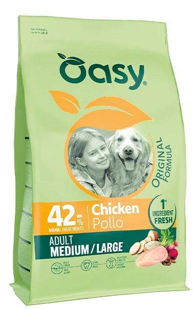 ORIGINAL FORMULA Adult Medium/Large Pollo – Crocchette per Cani Adulti di Taglia Media e Grande