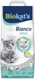 Biokat’s Bianco Fresh Lettiera per Gatti – Agglomerante Bianca Profumata Primavera