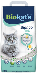 Biokat’s Bianco Fresh Lettiera per Gatti – Agglomerante Bianca Profumata Primavera