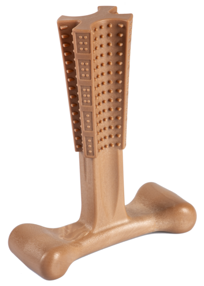 BoomTak T-Bone Bacon  S/M – Gioco Cane Nylon Aromatizzato
