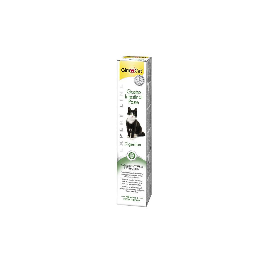 GimCat Gastro Intestinal Paste Expert Line 50g – Pasta Digestiva per Gatti con Psillio e GOS