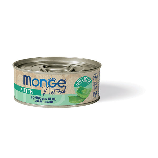 Monge Natural Kitten Tonno con Aloe – Cibo Umido per Gattini 80g