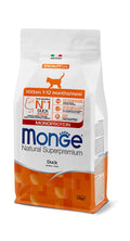 Monge Natural Superpremium Gatto Kitten Anatra