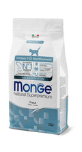 Monge Natural Superpremium Monoprotein Kitten Trota