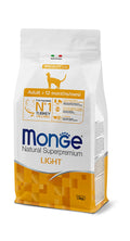 Monge Natural Superpremium Gatto Adult Light Tacchino