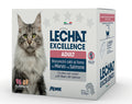 LeChat Excellence Multipack Bocconcini per Gatti Adulti – 12x100g Manzo e Salmone