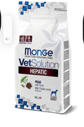 Monge VetSolution Hepatic Piselli con Tonno – 2 kg / 12 kg