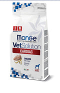 Monge Vetsolution Canine Cardiac pollo con uova alimento completo per cani adulti