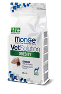 Monge Vetsolution Canine Obesity pollo con acciughe alimento completo per cani adulti