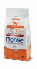 Monge Natural Superpremium Monoprotein Sterilizzato Anatra