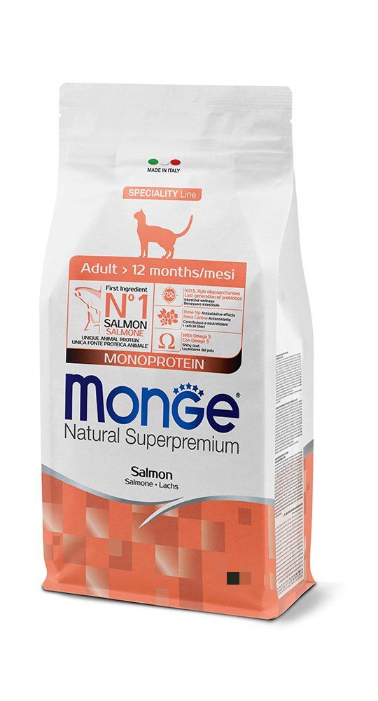 Monge Natural Superpremium Monoprotein Adult Salmone