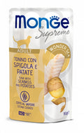 Monge Supreme Adult Tonno con Spigola e Patate – Bocconcini per Gatti Adulti
