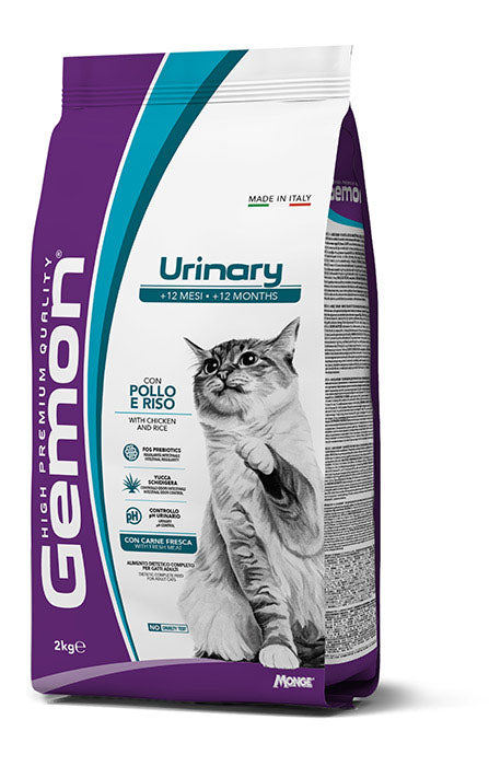 Gemon Urinary Adult Cat con Pollo e Riso – Crocchette Urinary per Gatti Adulti