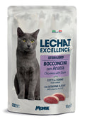 LeChat Excellence Bocconcini con Anatra – Cibo Umido per Gatti Sterilizzati 100g