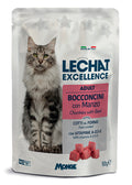 LeChat Excellence Bocconcini con Manzo – Cibo Umido per Gatti Adulti 100g