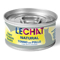 LeChat Natural Sfilaccetti di Tonno con Pollo – Alimento Complementare Gatti 80g