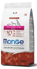 Natural Superpremium Extra Small Adult – Agnello con Riso e Patate per Cani Taglia Extra Small