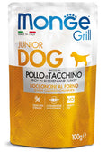 Monge Grill Junior Bocconcini Ricco in Pollo e Tacchino