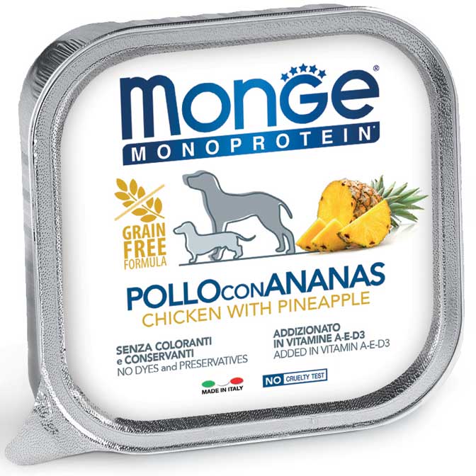 Natural Superpremium Monoprotein Paté Pollo con Ananas