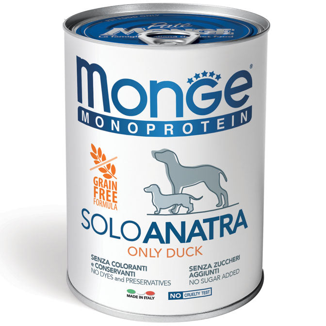 Natural Superpremium Monoprotein Paté Solo Anatra