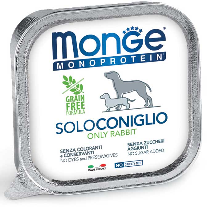 Natural Superpremium Monoprotein Paté Solo Coniglio
