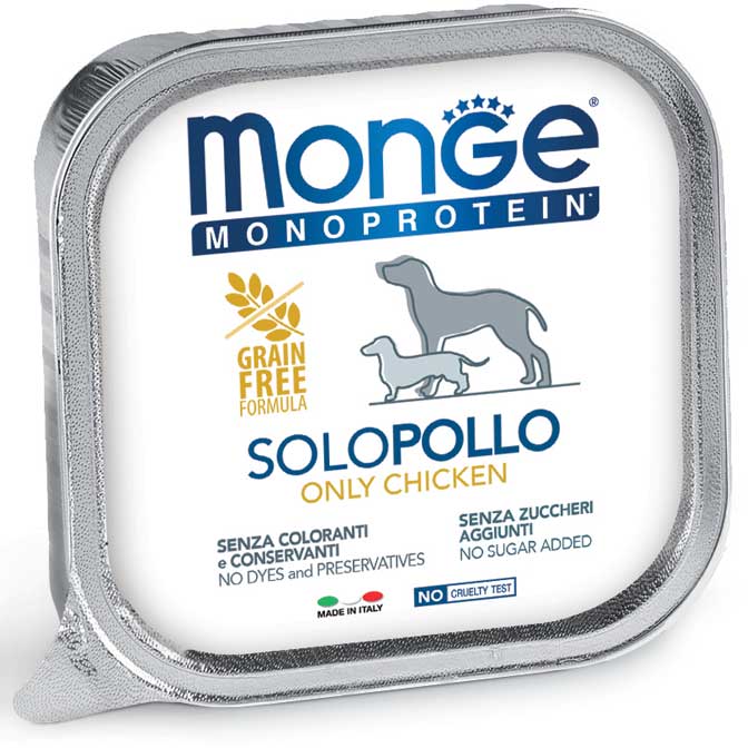 Natural Superpremium Monoprotein Paté Solo Pollo
