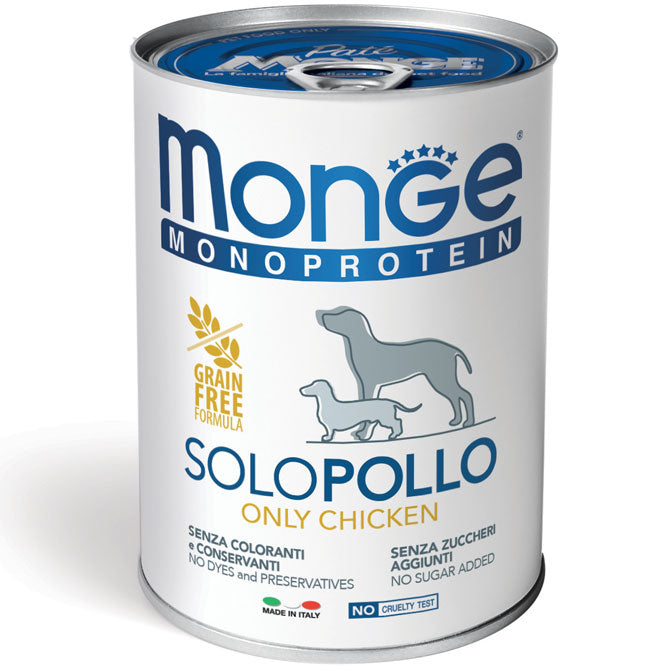 Natural Superpremium Monoprotein Paté Solo Pollo