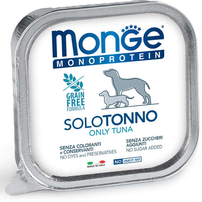 Natural Superpremium Monoprotein Paté Solo Tonno