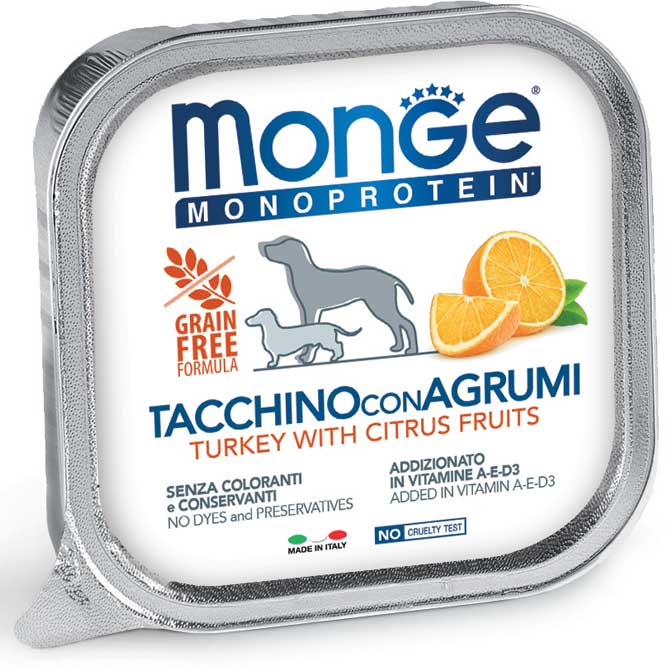 Natural Superpremium Monoprotein Paté Tacchino con Agrumi