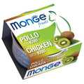Monge Fruits Adult Pezzetti di Pollo con Kiwi – Cibo Umido Naturale per Gatti Adulti