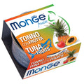 Monge Fruits Adult Pezzetti di Tonno con Frutta – Cibo Umido Naturale per Gatti Adulti