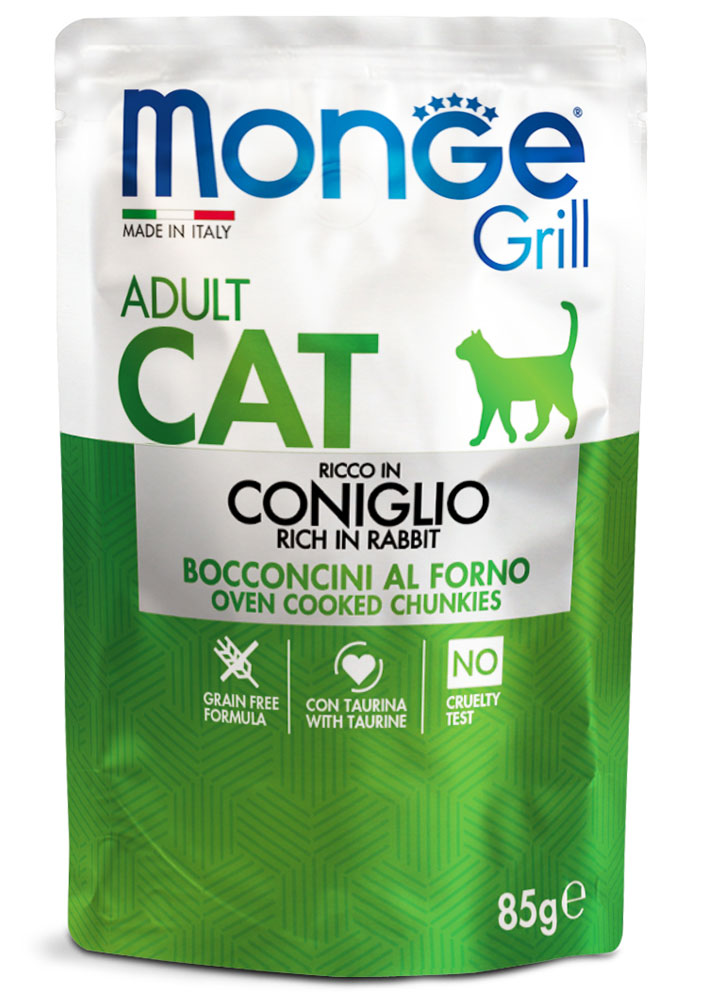 Monge Grill – Bocconcini in Jelly Ricco in Coniglio 85g
