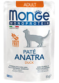 Monge Natural Superpremium Monoprotein – Paté Anatra 85g