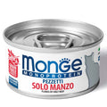 Monge Natural Superpremium Monoprotein – Pezzetti Solo Manzo 80g